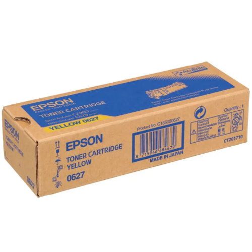 EPSON S050627 黃色原廠碳粉匣 C2900