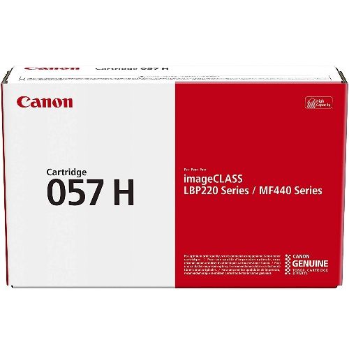 Canon  CRG-057H BK 黑色高印量原廠碳粉匣 CRG052 /  MF429x / MF429 / LBP215x / LBP215
