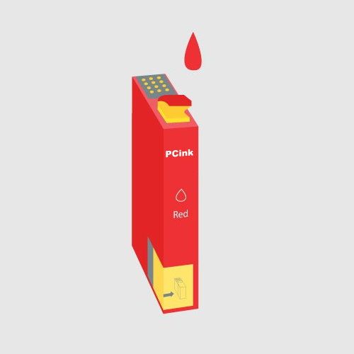 EPSON T047350  紅色相容墨水匣