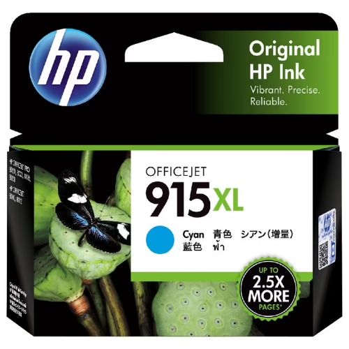 HP 915XL 高印量藍色原廠墨水匣 3YM19AA