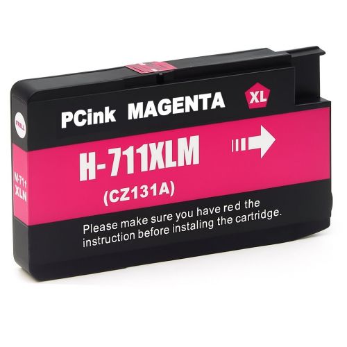 HP 711XL 紅色相容墨水匣 CZ131A / T520 / T120 / T530 / T130
