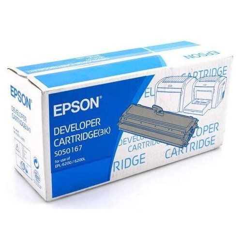 EPSON S050167  黑色原廠碳粉匣 EPL-6200L