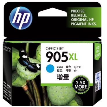 HP 905XL 高印量藍色原廠墨水匣 T6M05AA