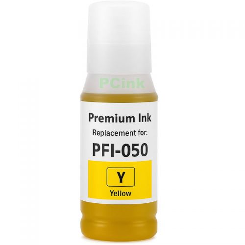 CANON PFI-050 黃色相容墨水 TC-20 / TC-20M 繪圖機專用墨水