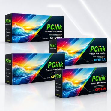 HP CF510A / CF511A / CF512A / CF513A 相容碳粉匣 (2黑+1藍+1紅+1黃)