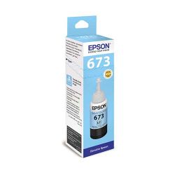 Epson T673500 淡藍色原廠墨水