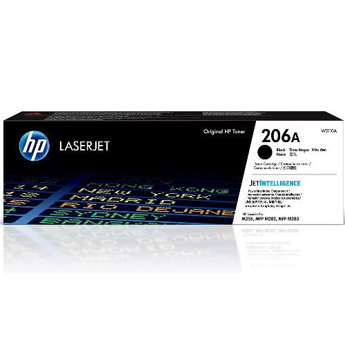 HP W2110A 原廠黑色碳粉匣 (206A) Color LaserJet Pro M255dw / M283fdw / M282nw
