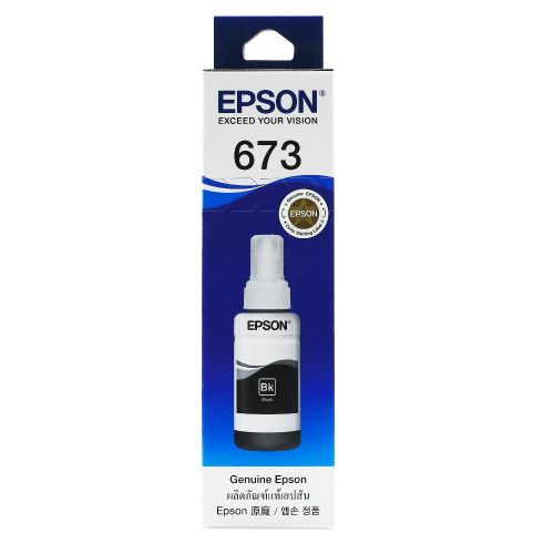 Epson T673100 黑色原廠墨水