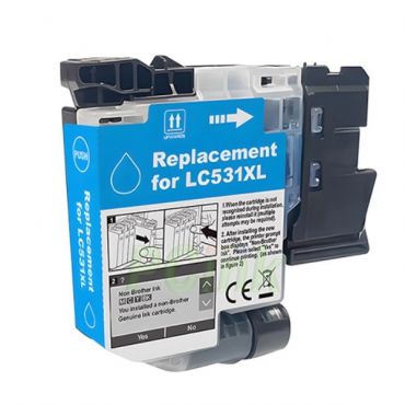 Brother LC531XLC 藍色相容墨水匣 LC-531XLC