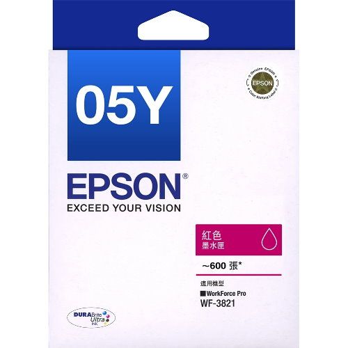 EPSON T05Y350 紅色原廠墨水匣 WF-3821