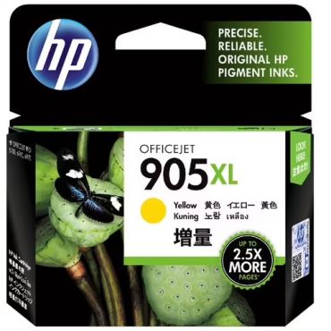 HP 905XL 高印量黃色原廠墨水匣 T6M13A
