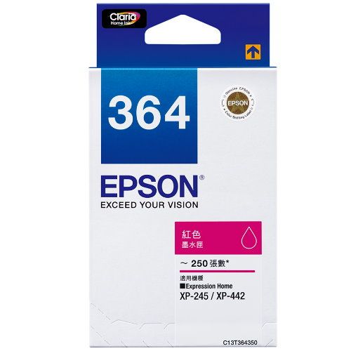 EPSON C13T364350 紅色原廠墨水匣