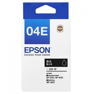 EPSON T04E150 原廠黑色墨水匣