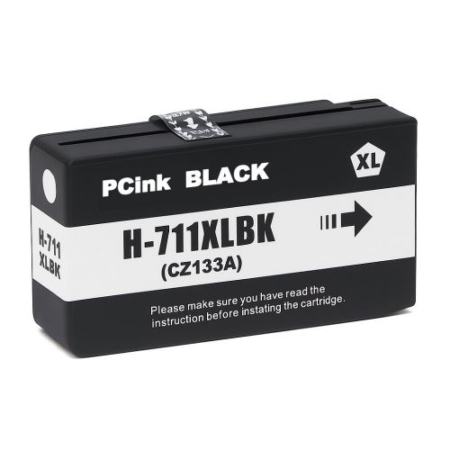 HP 711XL 黑色相容墨水匣 CZ133A / T520 / T120 / T530 / T130