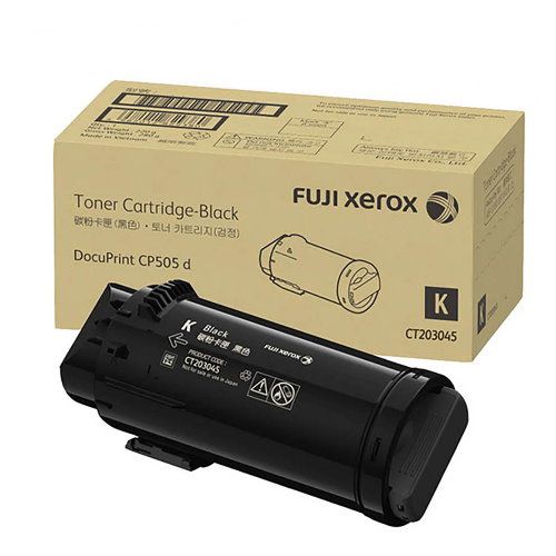 FujiXerox CT203045  黑色原廠碳粉匣 CP505d