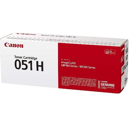 Canon  CRG-051H  高印量原廠碳粉匣 CRG051 /  LBP162dw / MF267dw / MF269dw