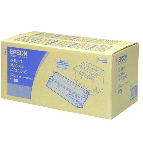 EPSON S051189  黑色原廠碳粉匣 M8000N