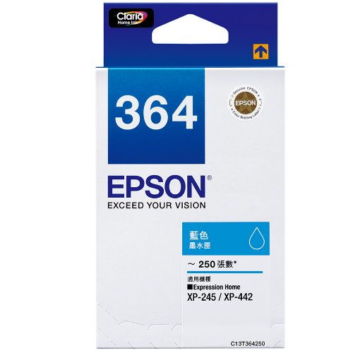 EPSON C13T364250 藍色原廠墨水匣