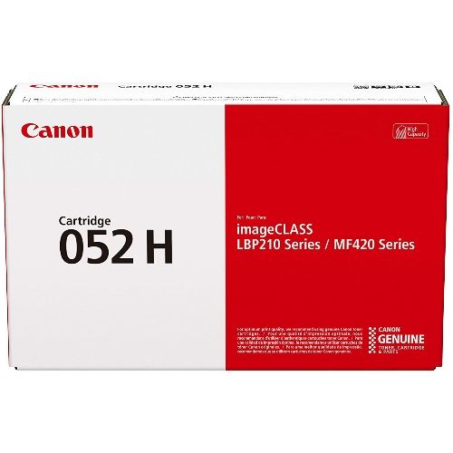 Canon  CRG-052H BK 黑色高印量原廠碳粉匣 CRG052 /  MF429x / MF429 / LBP215x / LBP215