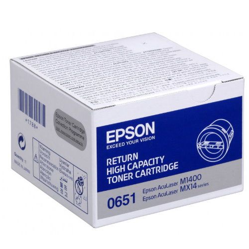 EPSON S050651 黑色原廠碳粉匣 M1400