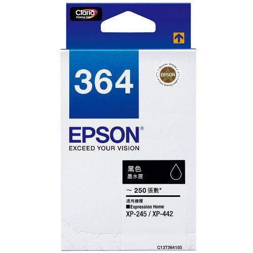 EPSON C13T364150 黑色原廠墨水匣