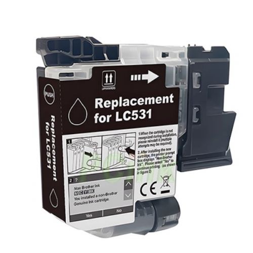 Brother LC531BK 黑色相容墨水匣 LC-531BK