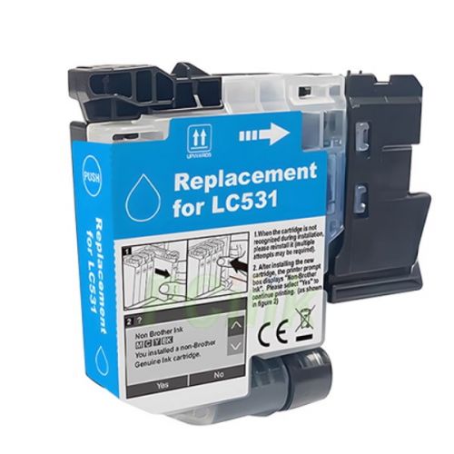 Brother LC531C 藍色相容墨水匣 LC-531C