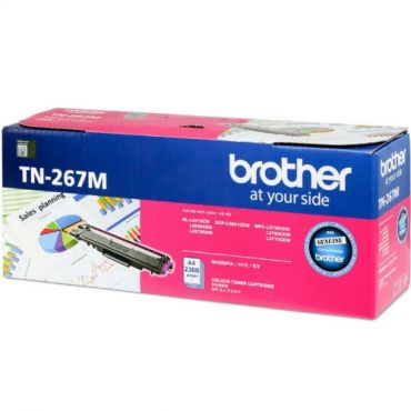 Brother TN-267M 高容量 紅色原廠碳粉匣 hl-l3270cdw / dcp-l3551cdw / mfc-l3750cdw / mfc-l3770cdw