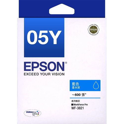 EPSON T05Y250 藍色原廠墨水匣 WF-3821